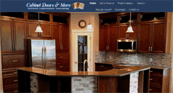 Desktop Screenshot of cabinetdoorsandmore.com